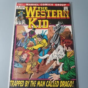 Vintage the Western Kid comic book Marvel Comics 5 aug 02145 1972